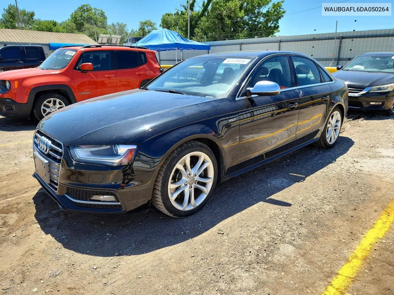 2013 Audi S4 Premium Plus VIN: WAUBGAFL6DA050264 Lot: 52724026