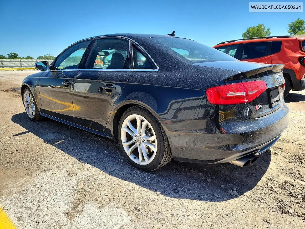 2013 Audi S4 Premium Plus VIN: WAUBGAFL6DA050264 Lot: 52724026