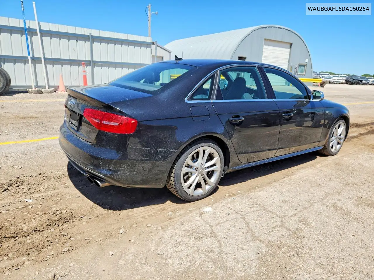 2013 Audi S4 Premium Plus VIN: WAUBGAFL6DA050264 Lot: 52724026