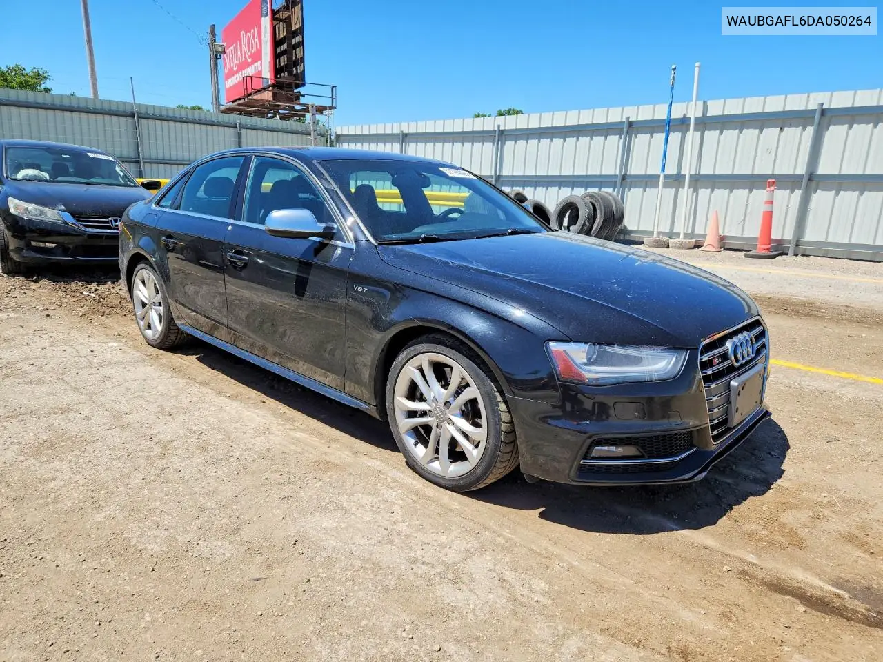 2013 Audi S4 Premium Plus VIN: WAUBGAFL6DA050264 Lot: 52724026