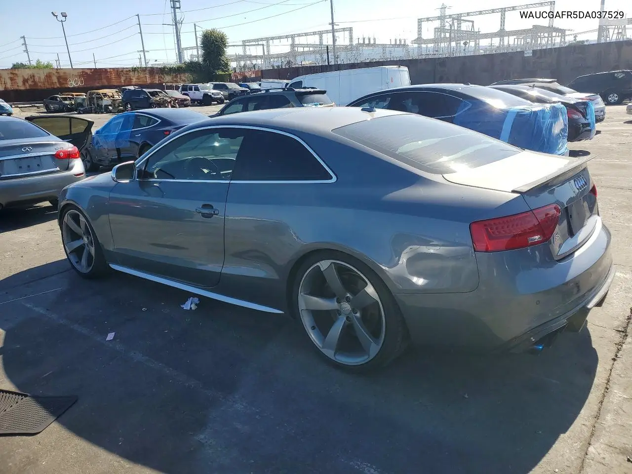 2013 Audi S5 Premium Plus VIN: WAUCGAFR5DA037529 Lot: 53615886