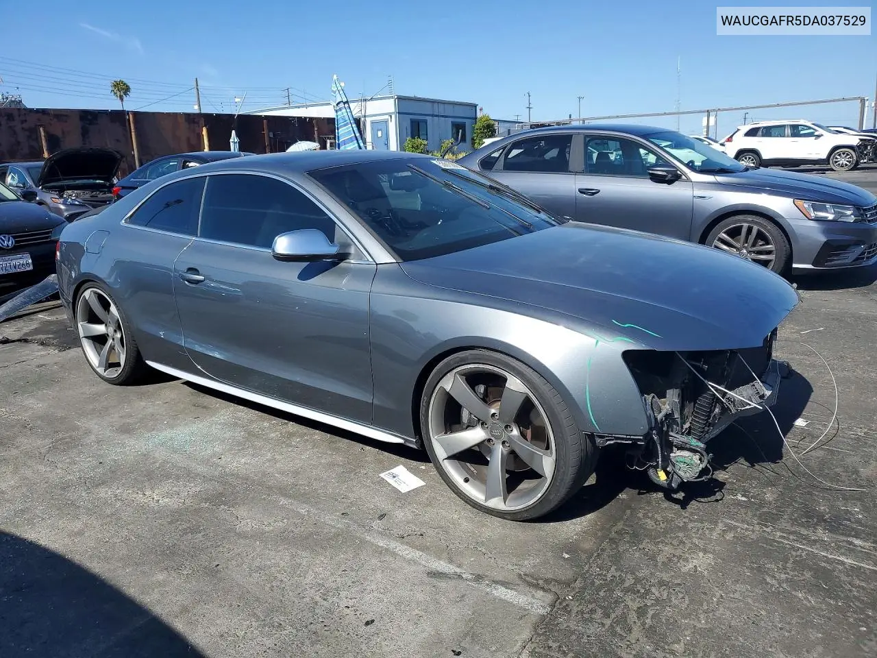 2013 Audi S5 Premium Plus VIN: WAUCGAFR5DA037529 Lot: 53615886