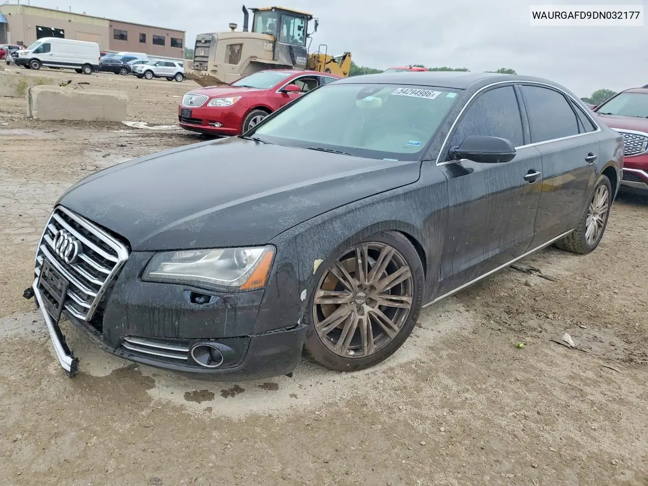 2013 Audi A8 L Quattro VIN: WAURGAFD9DN032177 Lot: 54294986