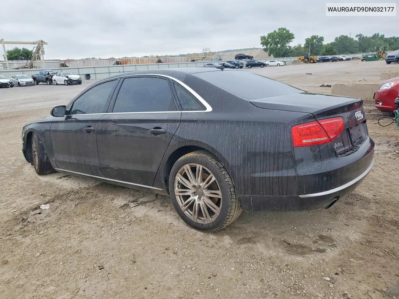 2013 Audi A8 L Quattro VIN: WAURGAFD9DN032177 Lot: 54294986