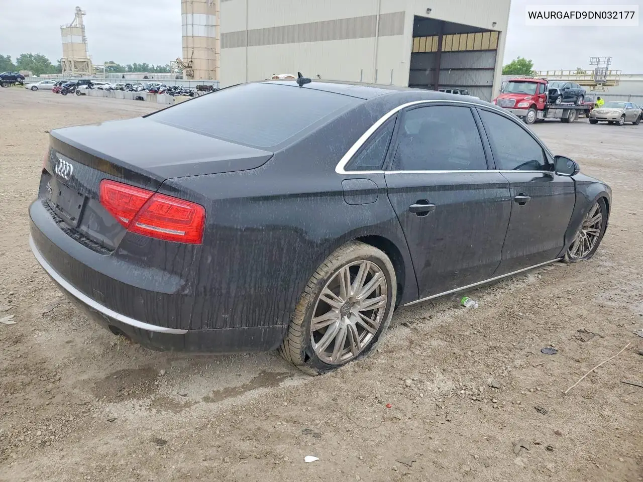 2013 Audi A8 L Quattro VIN: WAURGAFD9DN032177 Lot: 54294986
