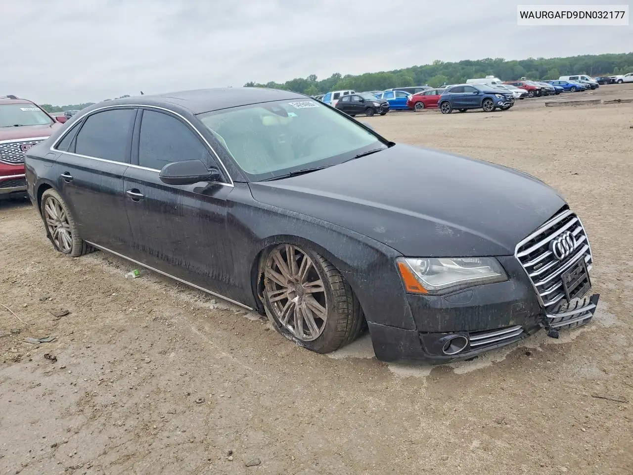 2013 Audi A8 L Quattro VIN: WAURGAFD9DN032177 Lot: 54294986