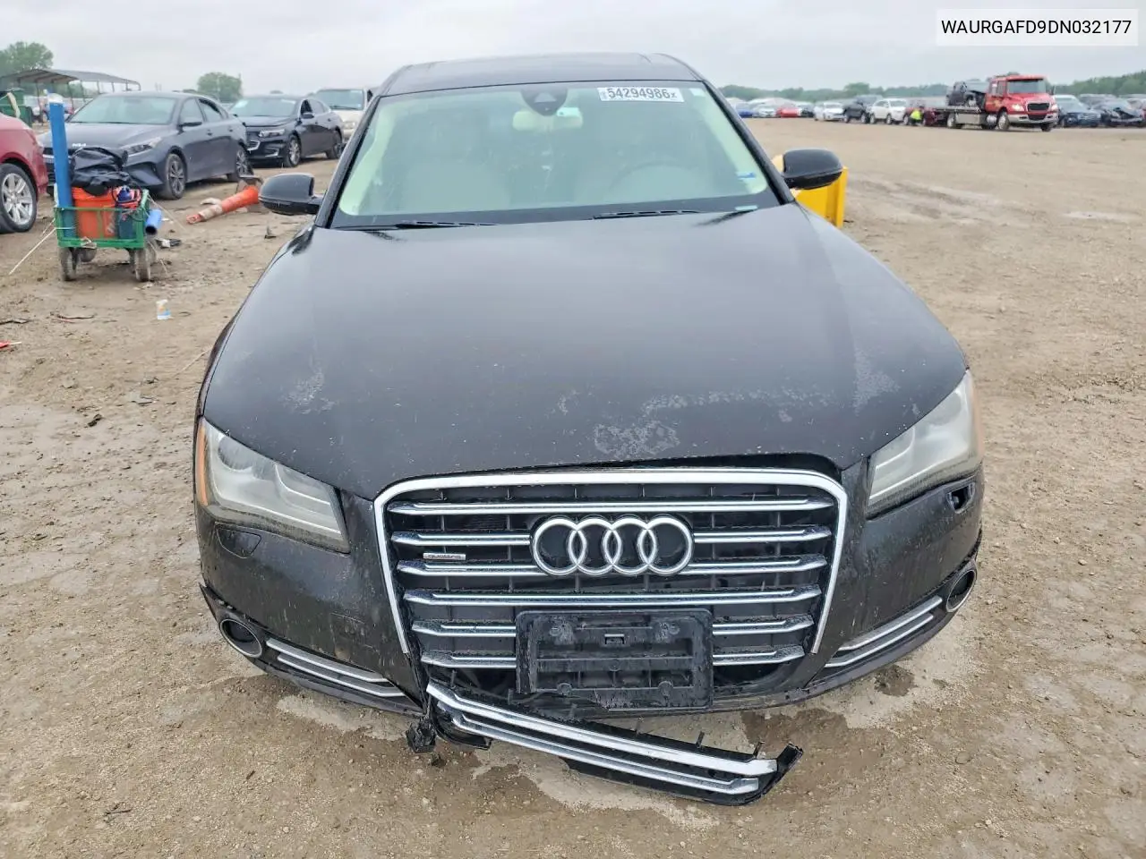 2013 Audi A8 L Quattro VIN: WAURGAFD9DN032177 Lot: 54294986