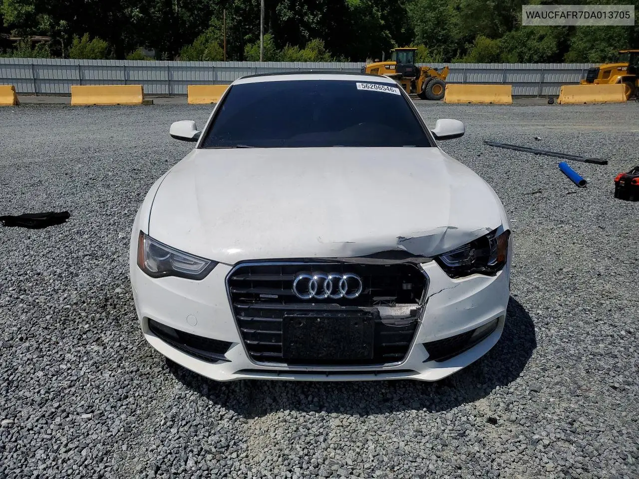 2013 Audi A5 Premium VIN: WAUCFAFR7DA013705 Lot: 56206546