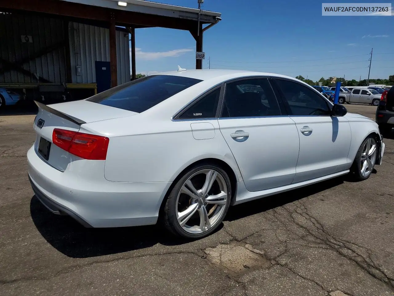 2013 Audi S6 VIN: WAUF2AFC0DN137263 Lot: 56434476