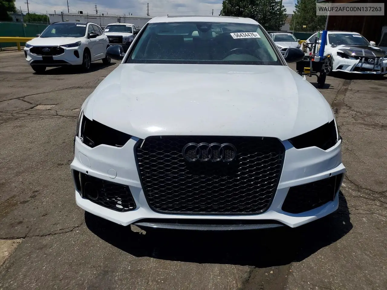 2013 Audi S6 VIN: WAUF2AFC0DN137263 Lot: 56434476