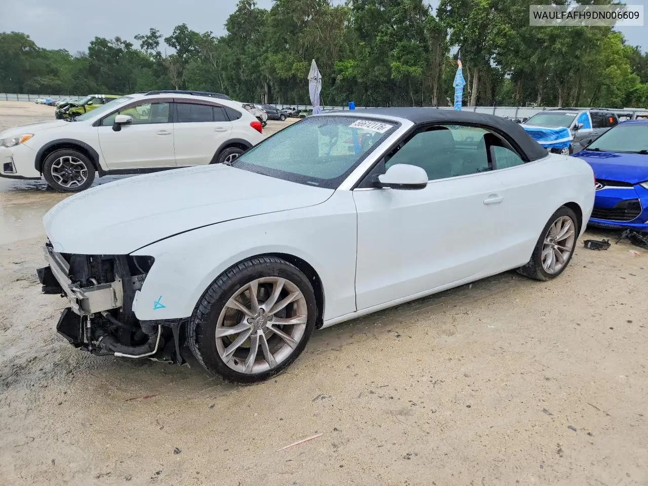 2013 Audi A5 Premium Plus VIN: WAULFAFH9DN006609 Lot: 56612176