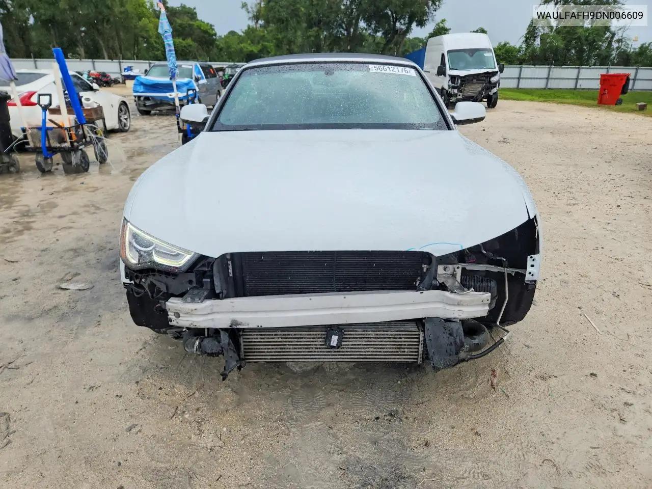 2013 Audi A5 Premium Plus VIN: WAULFAFH9DN006609 Lot: 56612176