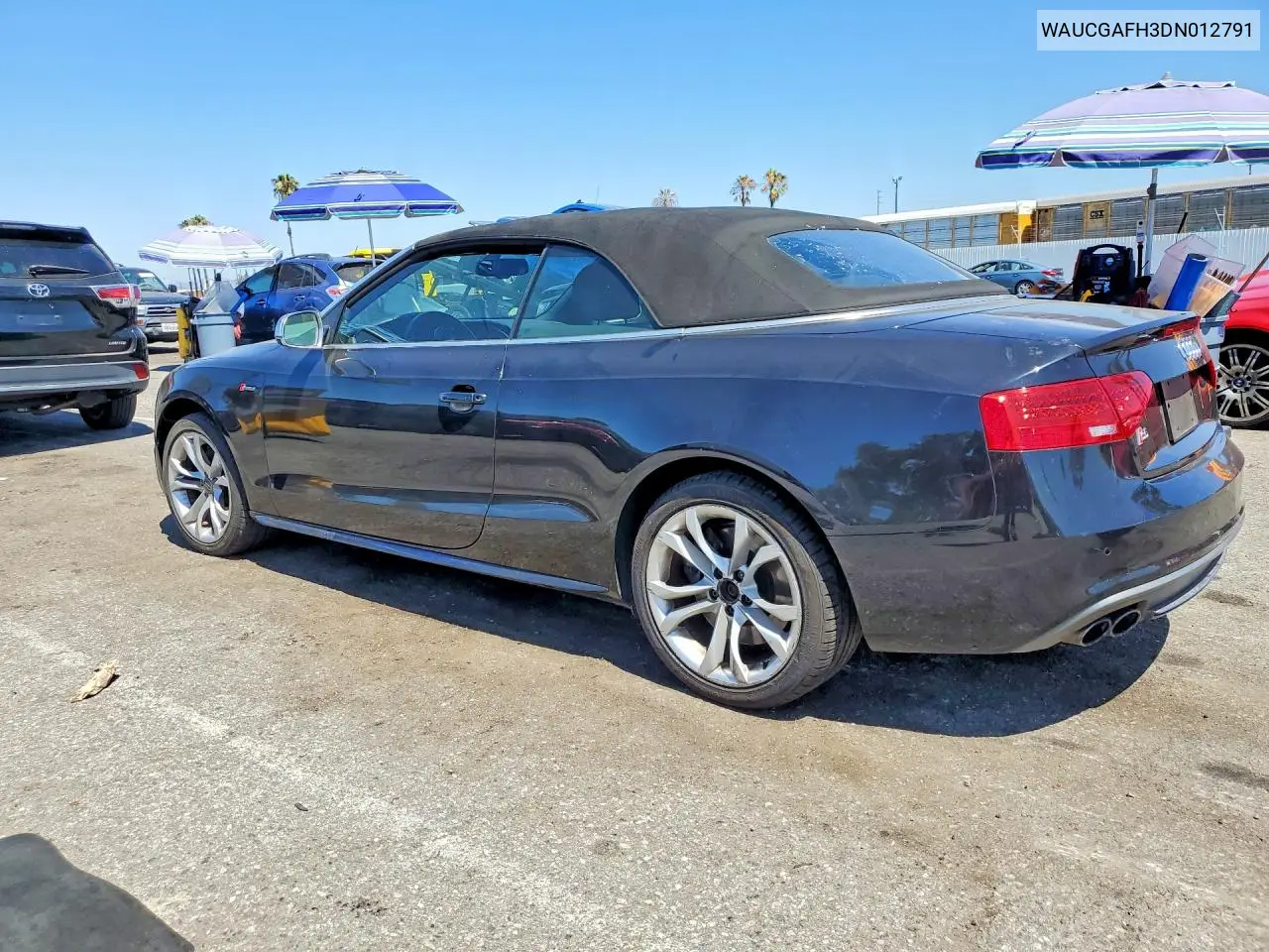 2013 Audi S5 Premium Plus VIN: WAUCGAFH3DN012791 Lot: 56979166