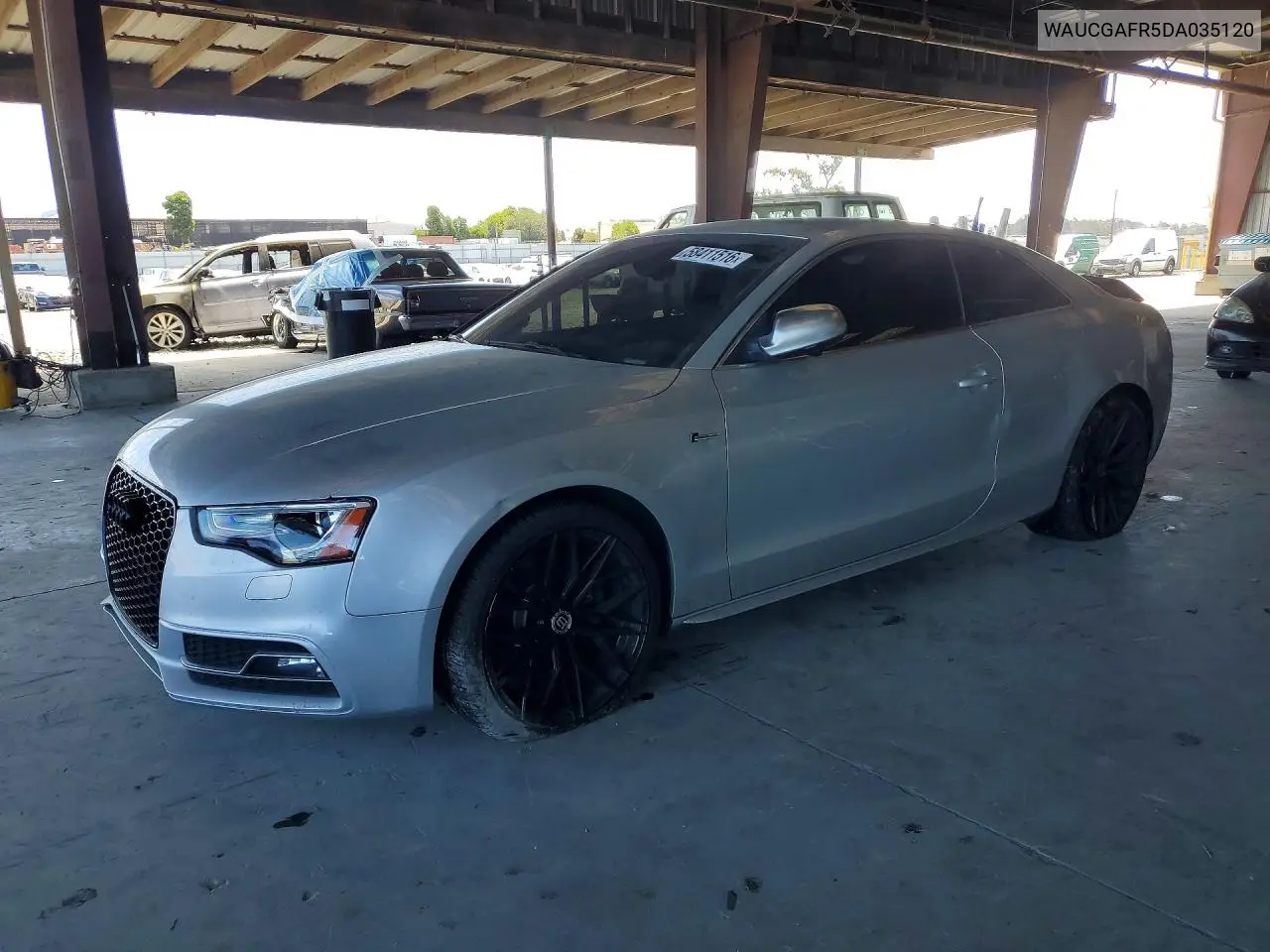 2013 Audi S5 Premium Plus VIN: WAUCGAFR5DA035120 Lot: 58411516