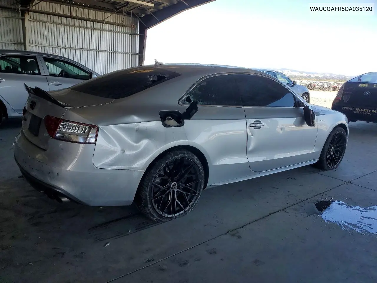 2013 Audi S5 Premium Plus VIN: WAUCGAFR5DA035120 Lot: 58411516