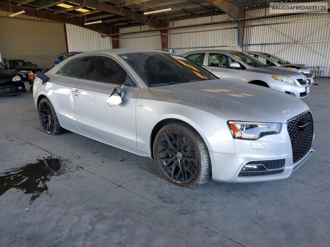2013 Audi S5 Premium Plus VIN: WAUCGAFR5DA035120 Lot: 58411516