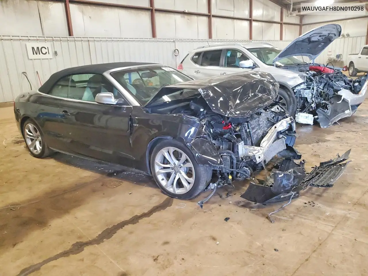 2013 Audi S5 Prestige VIN: WAUVGAFH8DN010298 Lot: 58492096