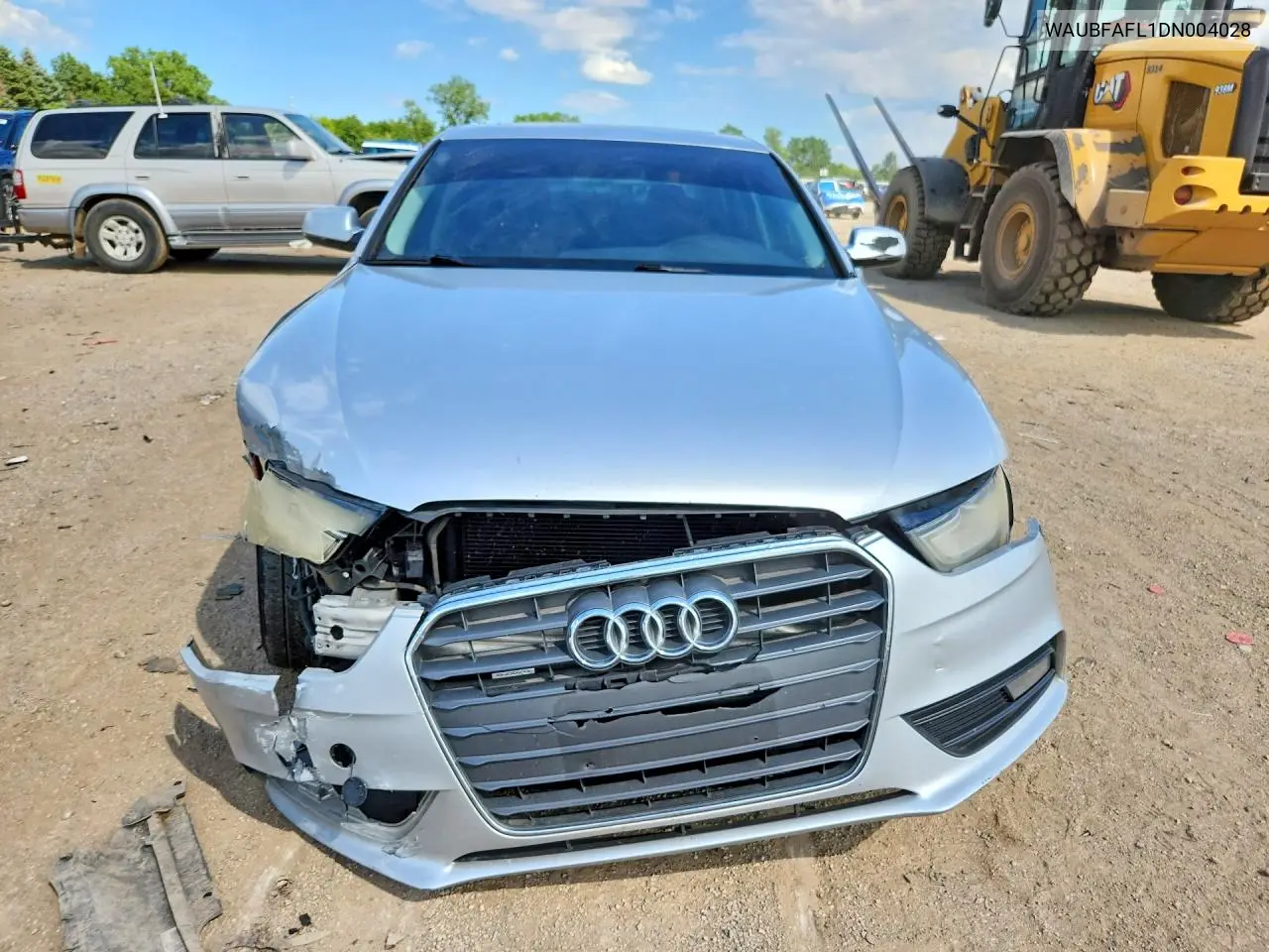 2013 Audi A4 Premium VIN: WAUBFAFL1DN004028 Lot: 58515336