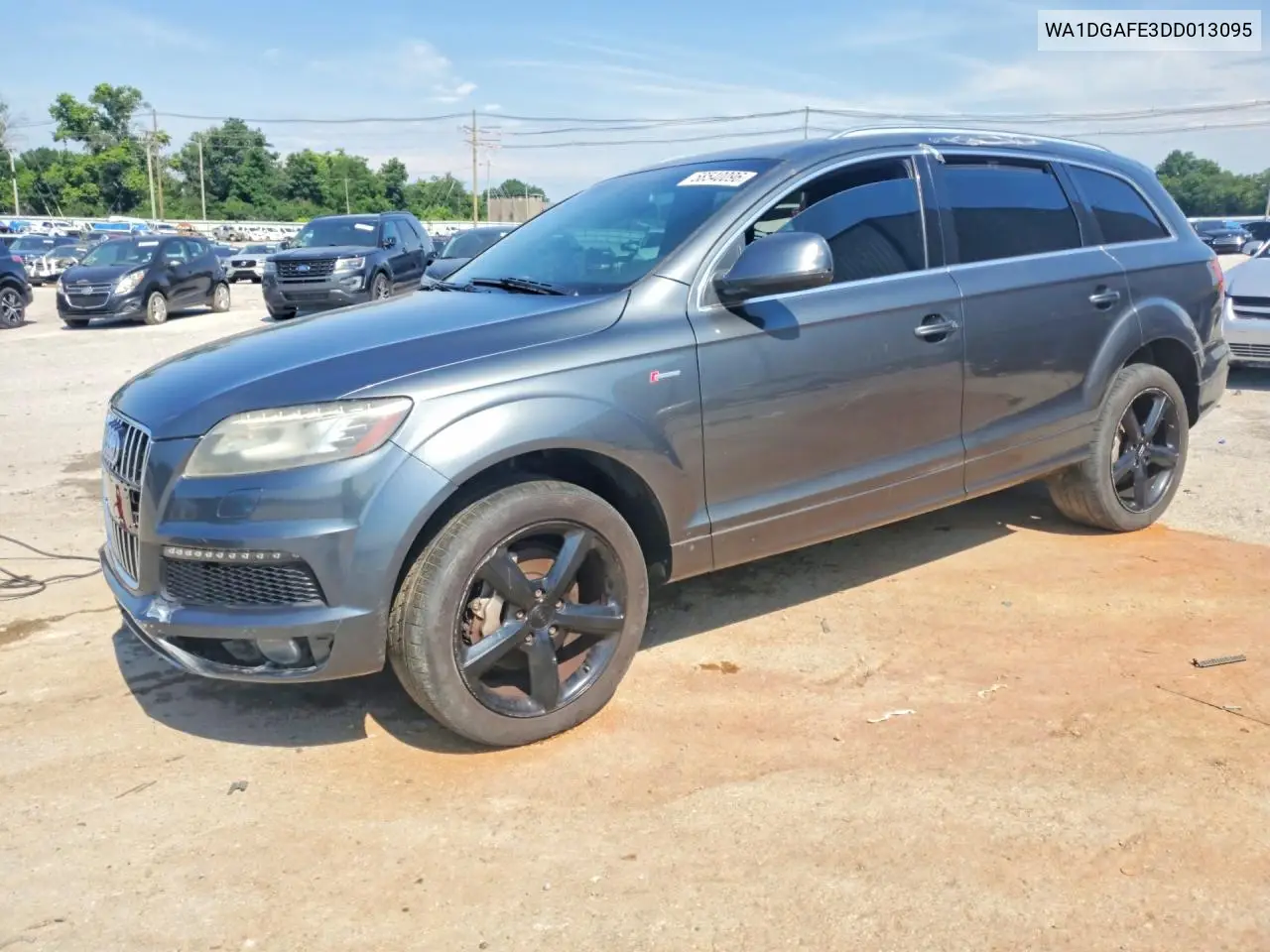 2013 Audi Q7 Prestige VIN: WA1DGAFE3DD013095 Lot: 58540096