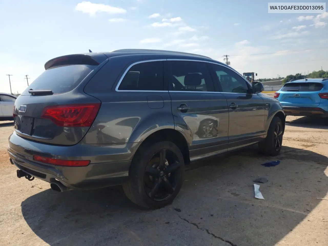 2013 Audi Q7 Prestige VIN: WA1DGAFE3DD013095 Lot: 58540096