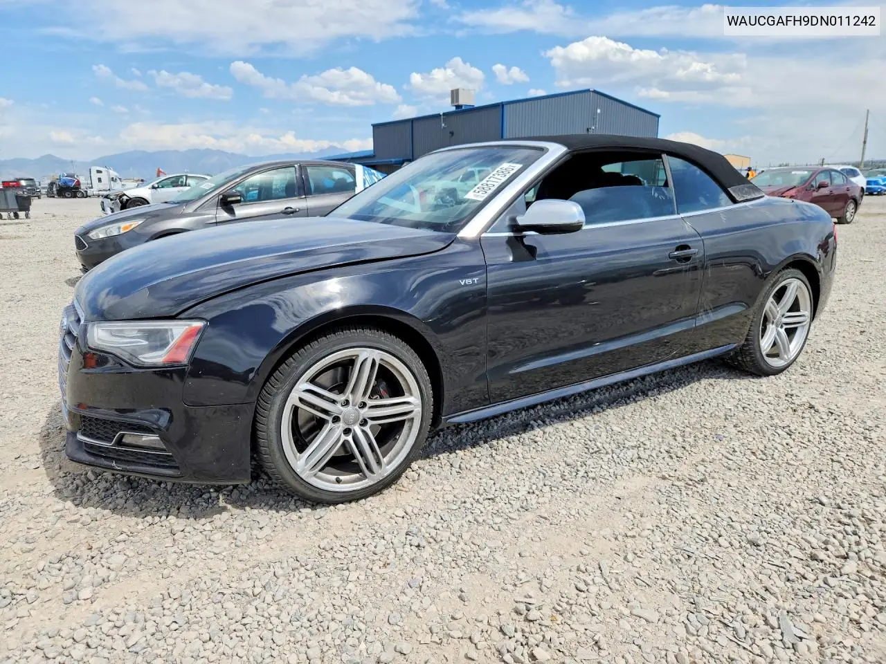 2013 Audi S5 Premium Plus VIN: WAUCGAFH9DN011242 Lot: 58817386