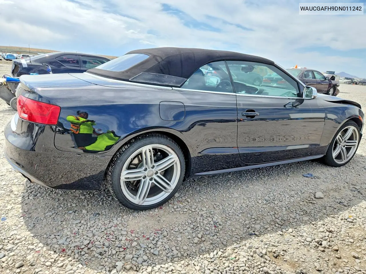 2013 Audi S5 Premium Plus VIN: WAUCGAFH9DN011242 Lot: 58817386