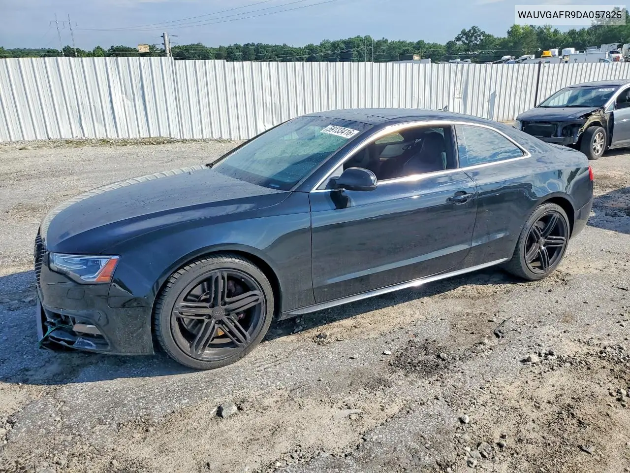 2013 Audi S5 Prestige VIN: WAUVGAFR9DA057825 Lot: 59133416