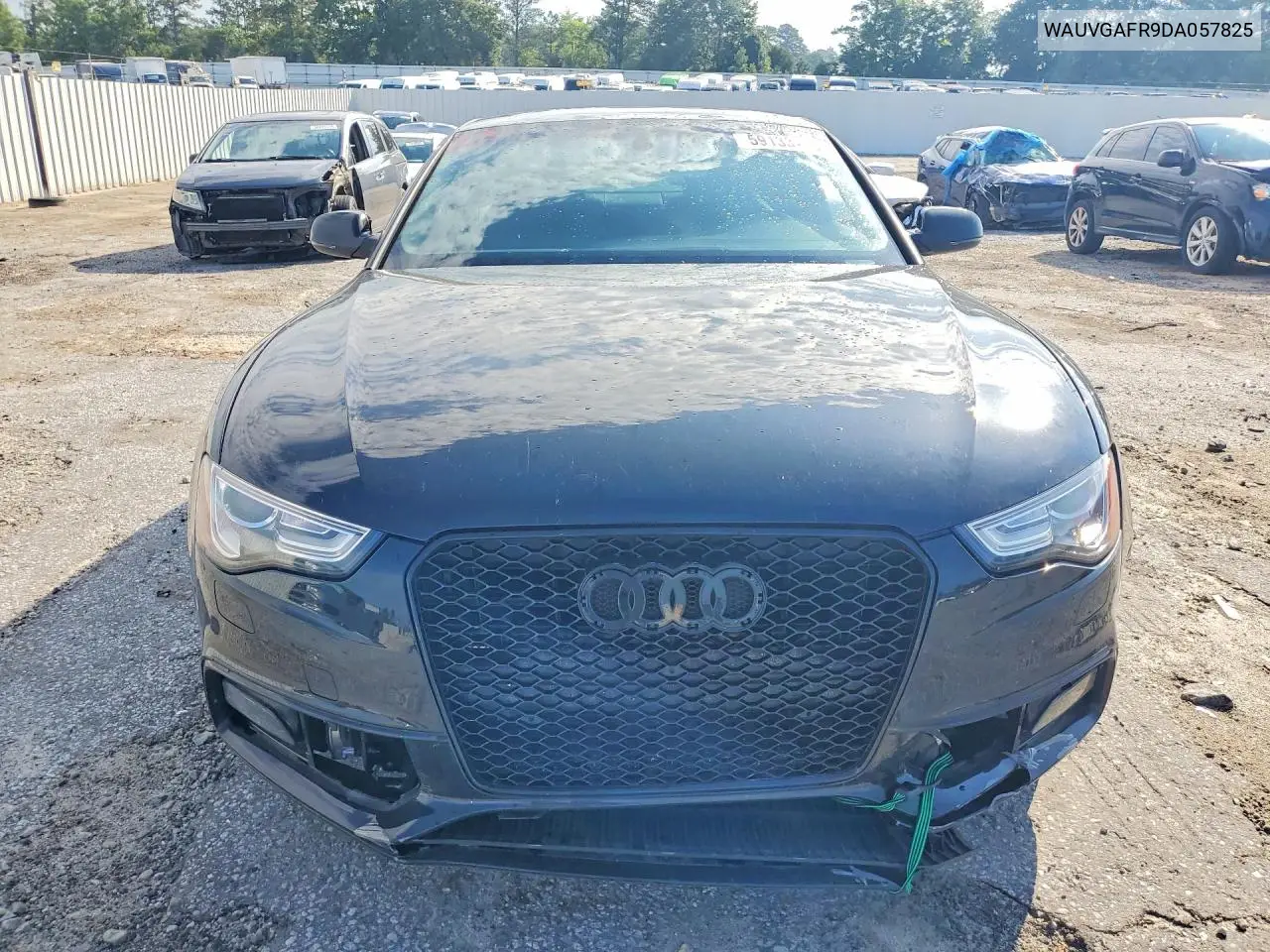 2013 Audi S5 Prestige VIN: WAUVGAFR9DA057825 Lot: 59133416
