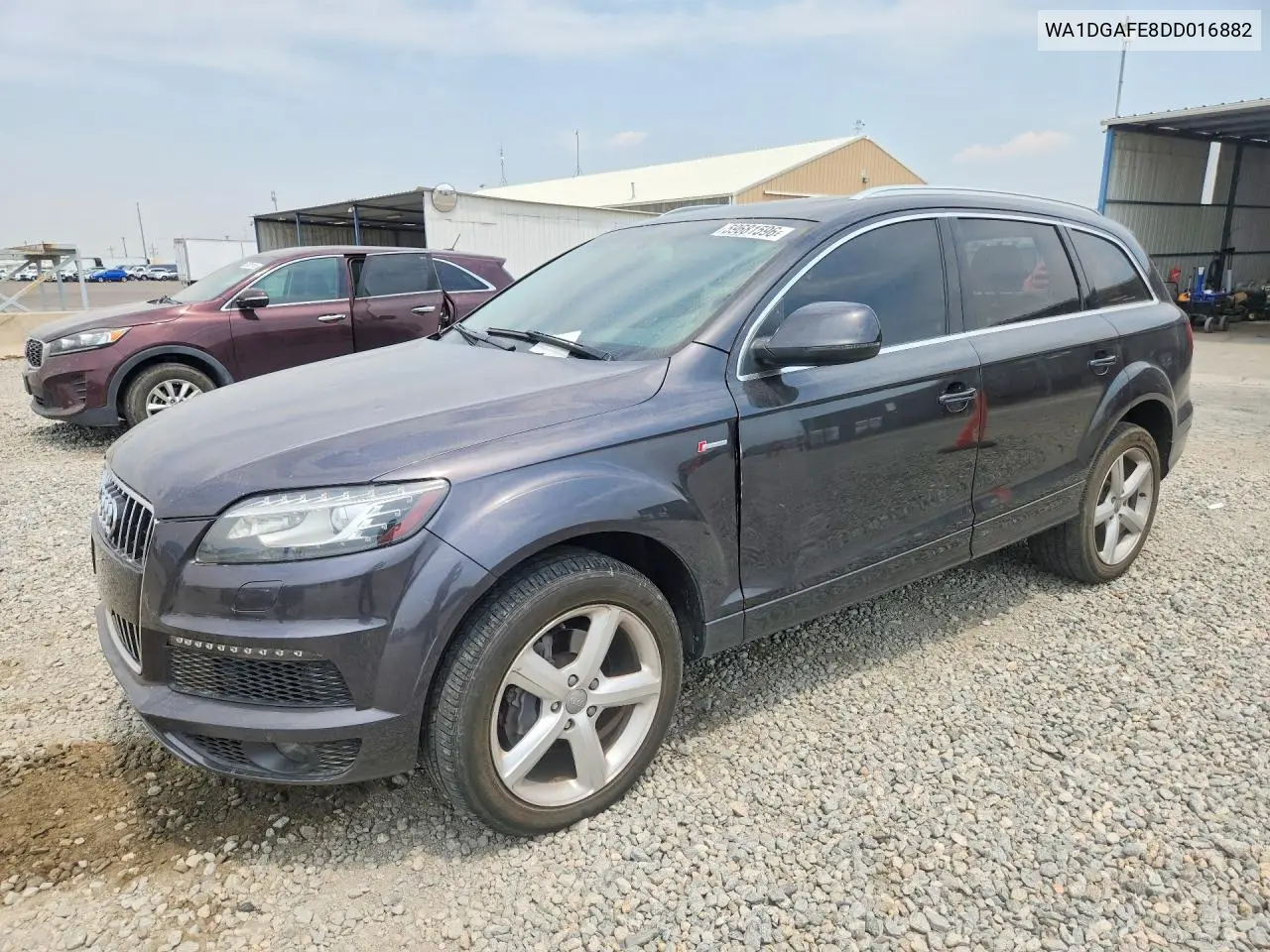 2013 Audi Q7 Prestige VIN: WA1DGAFE8DD016882 Lot: 59681596