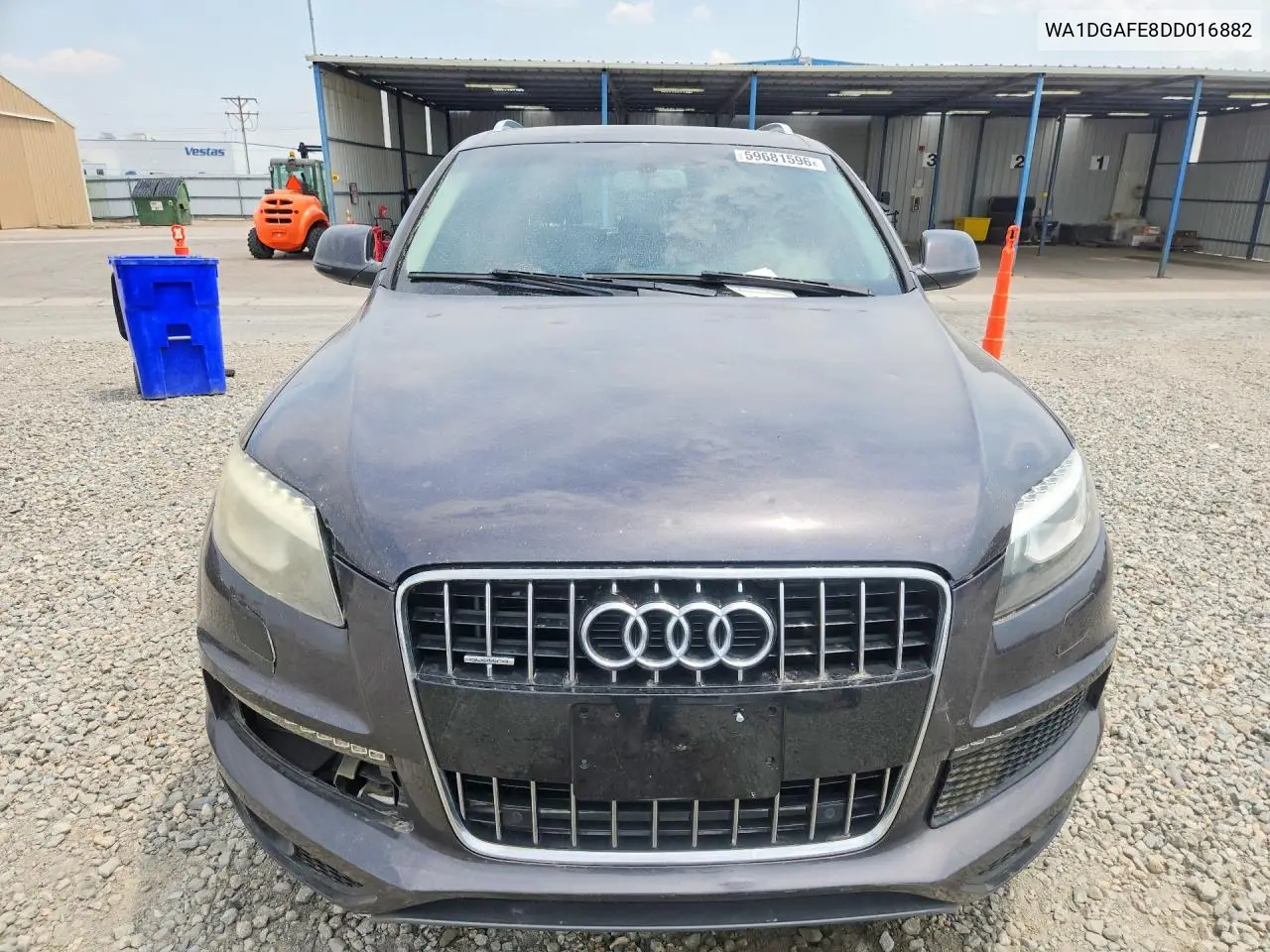 2013 Audi Q7 Prestige VIN: WA1DGAFE8DD016882 Lot: 59681596