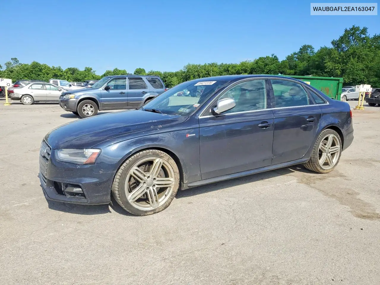 2014 Audi S4 Premium Plus VIN: WAUBGAFL2EA163047 Lot: 55427226