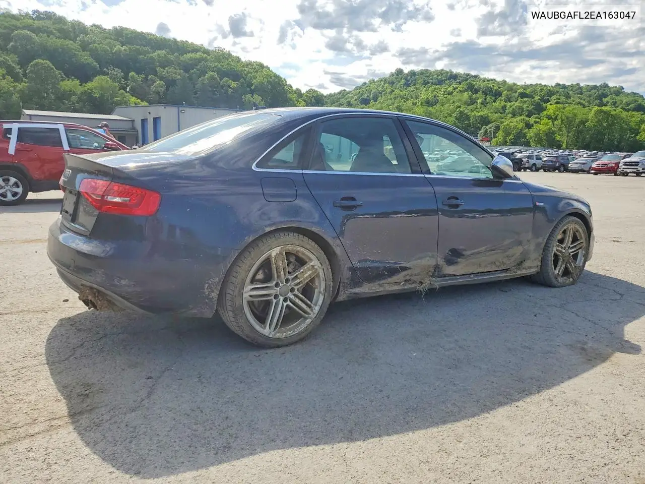 2014 Audi S4 Premium Plus VIN: WAUBGAFL2EA163047 Lot: 55427226