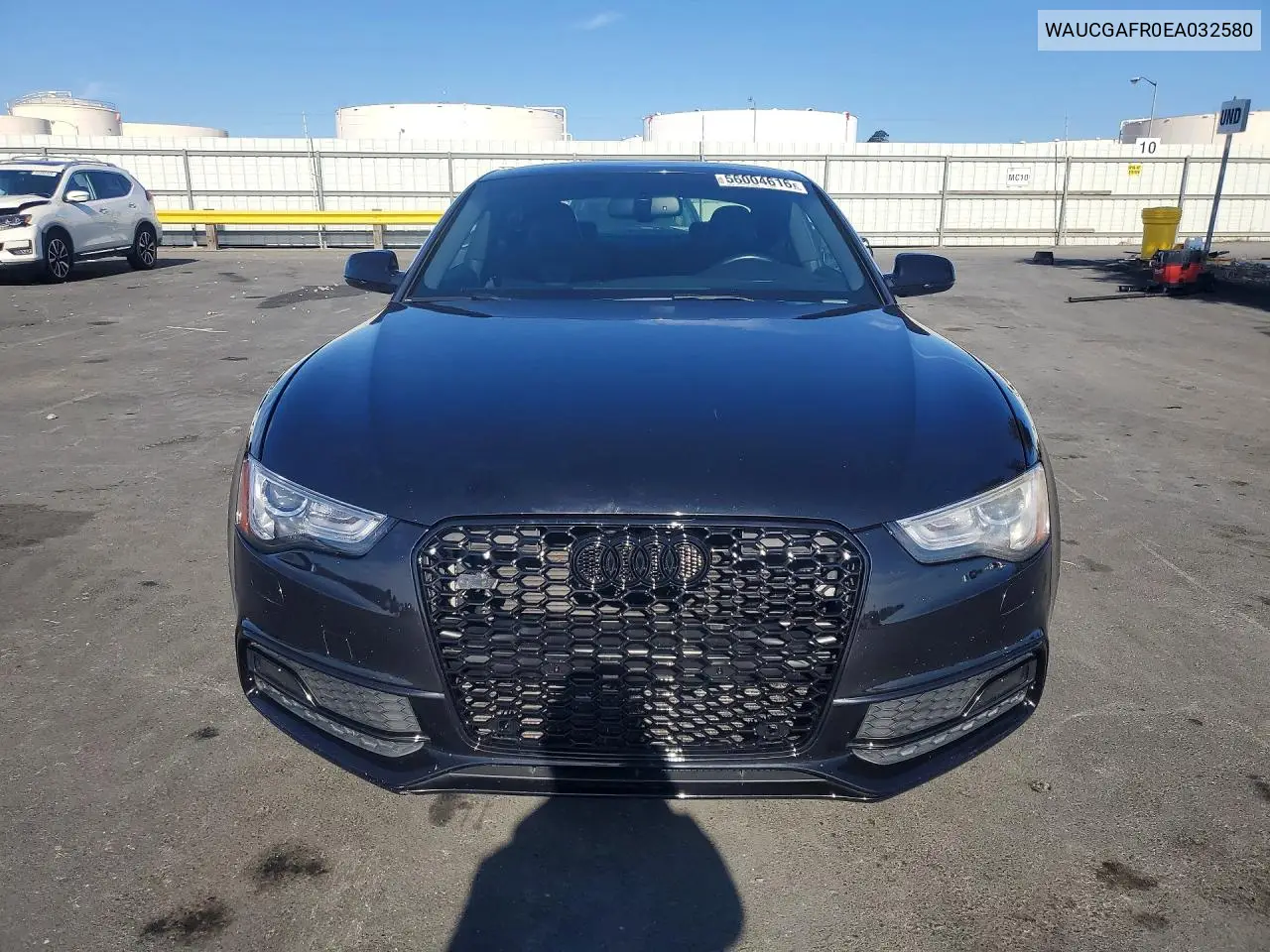 2014 Audi S5 Premium Plus VIN: WAUCGAFR0EA032580 Lot: 56004616