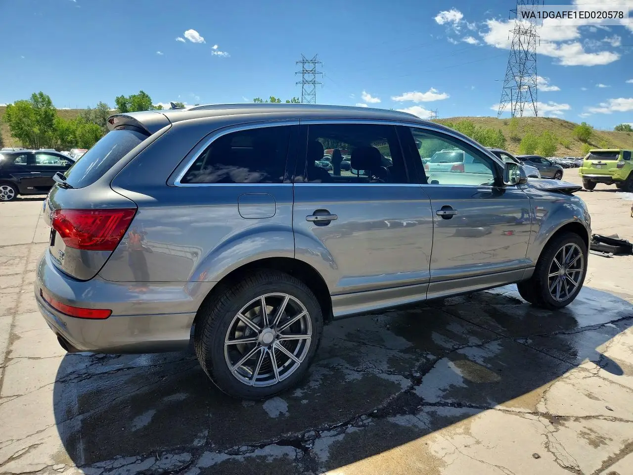 2014 Audi Q7 Prestige VIN: WA1DGAFE1ED020578 Lot: 56249366