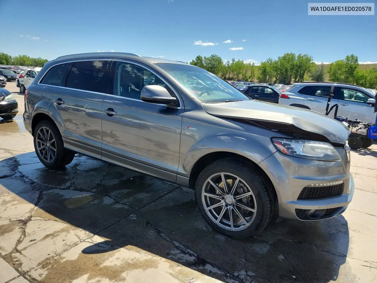 2014 Audi Q7 Prestige VIN: WA1DGAFE1ED020578 Lot: 56249366