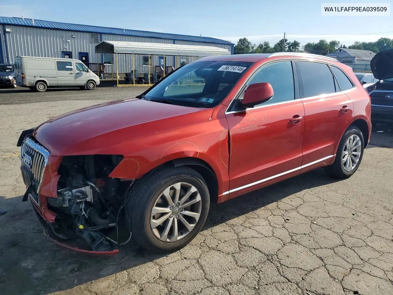 2014 Audi Q5 Premium Plus VIN: WA1LFAFP9EA039509 Lot: 56714746