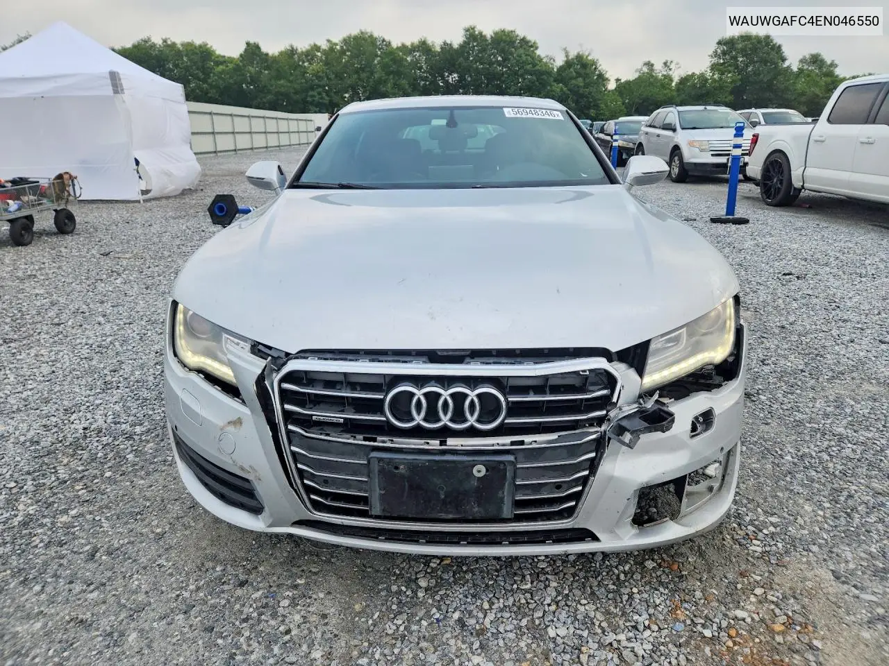 2014 Audi A7 Premium Plus VIN: WAUWGAFC4EN046550 Lot: 56948346