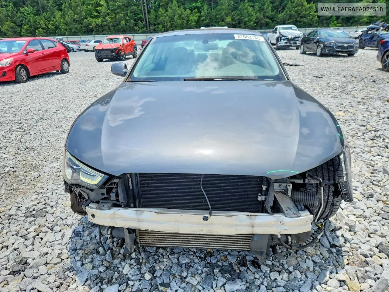 2014 Audi A5 Premium Plus VIN: WAULFAFR6EA024518 Lot: 57002736
