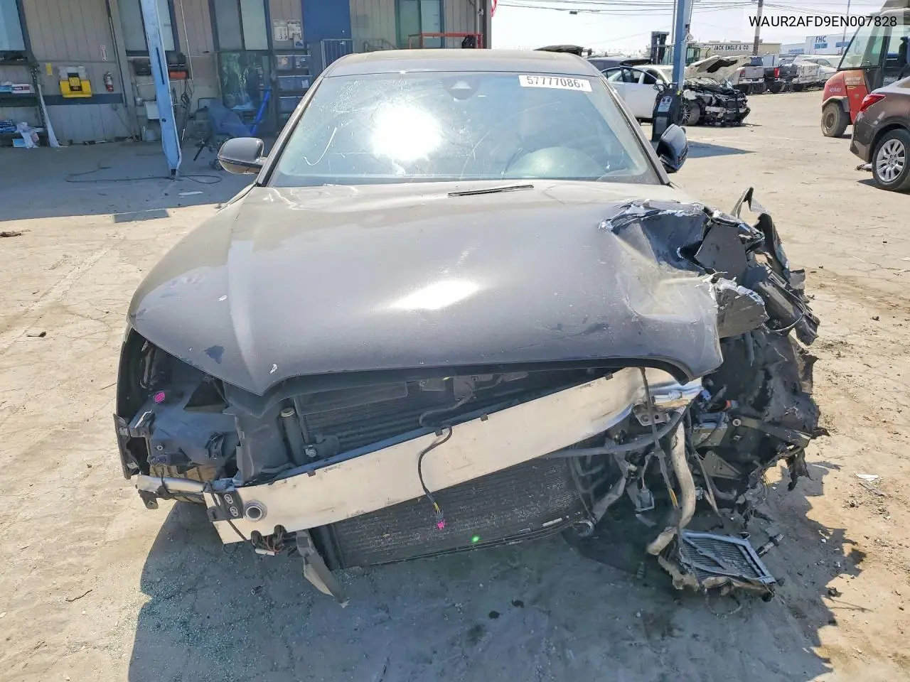 2014 Audi A8 L Quattro VIN: WAUR2AFD9EN007828 Lot: 57777086