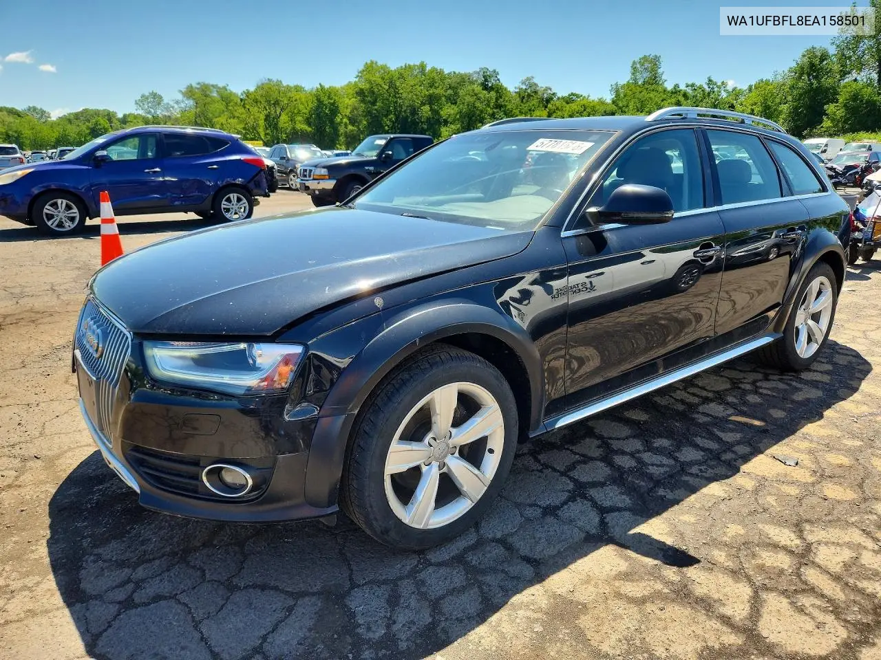 2014 Audi A4 Allroad Premium Plus VIN: WA1UFBFL8EA158501 Lot: 57781626