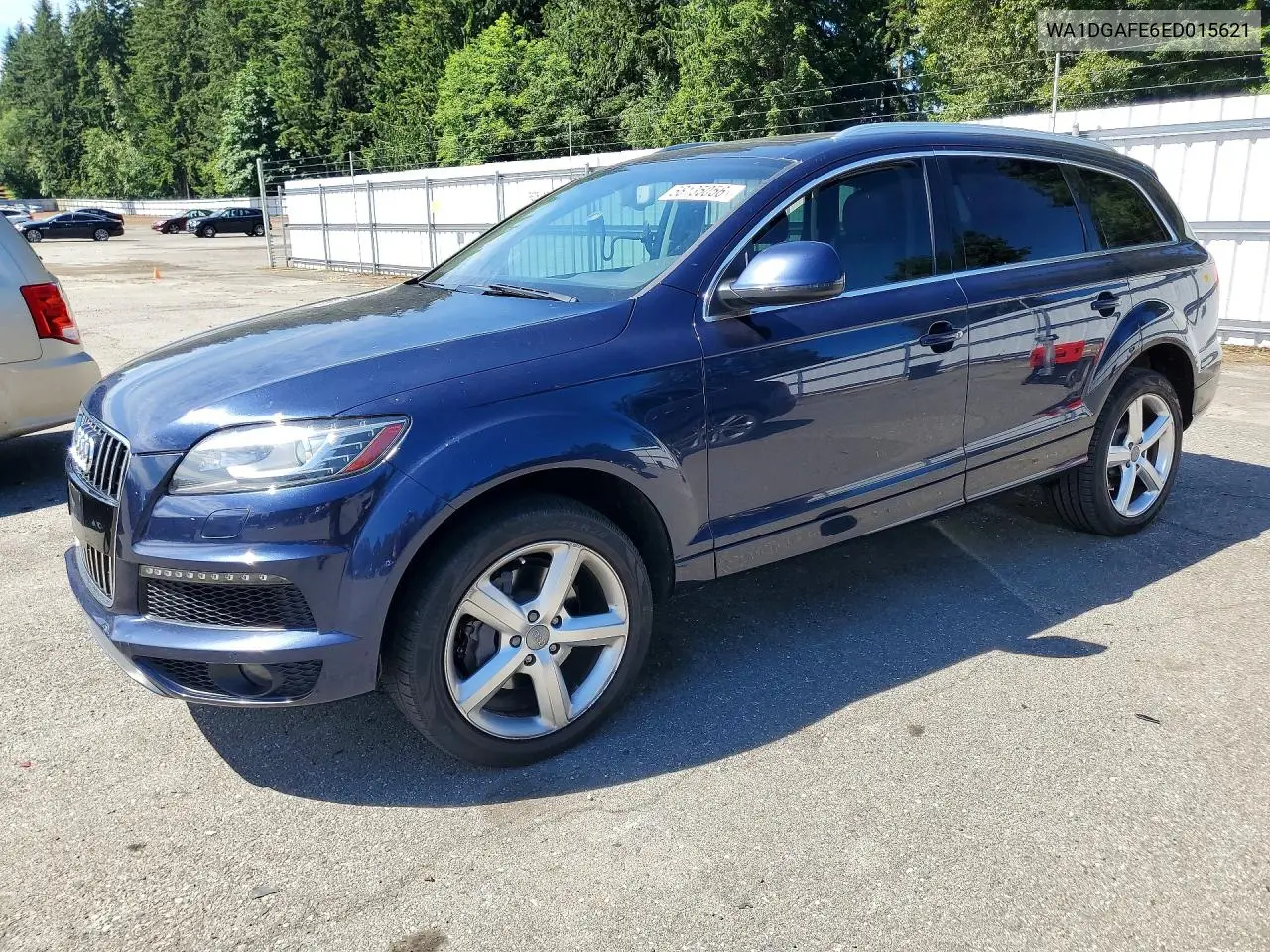 2014 Audi Q7 Prestige VIN: WA1DGAFE6ED015621 Lot: 58135056