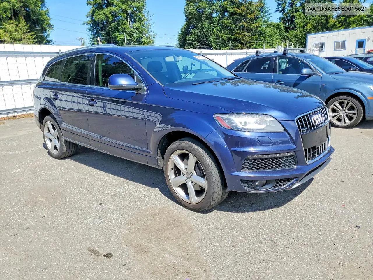 2014 Audi Q7 Prestige VIN: WA1DGAFE6ED015621 Lot: 58135056