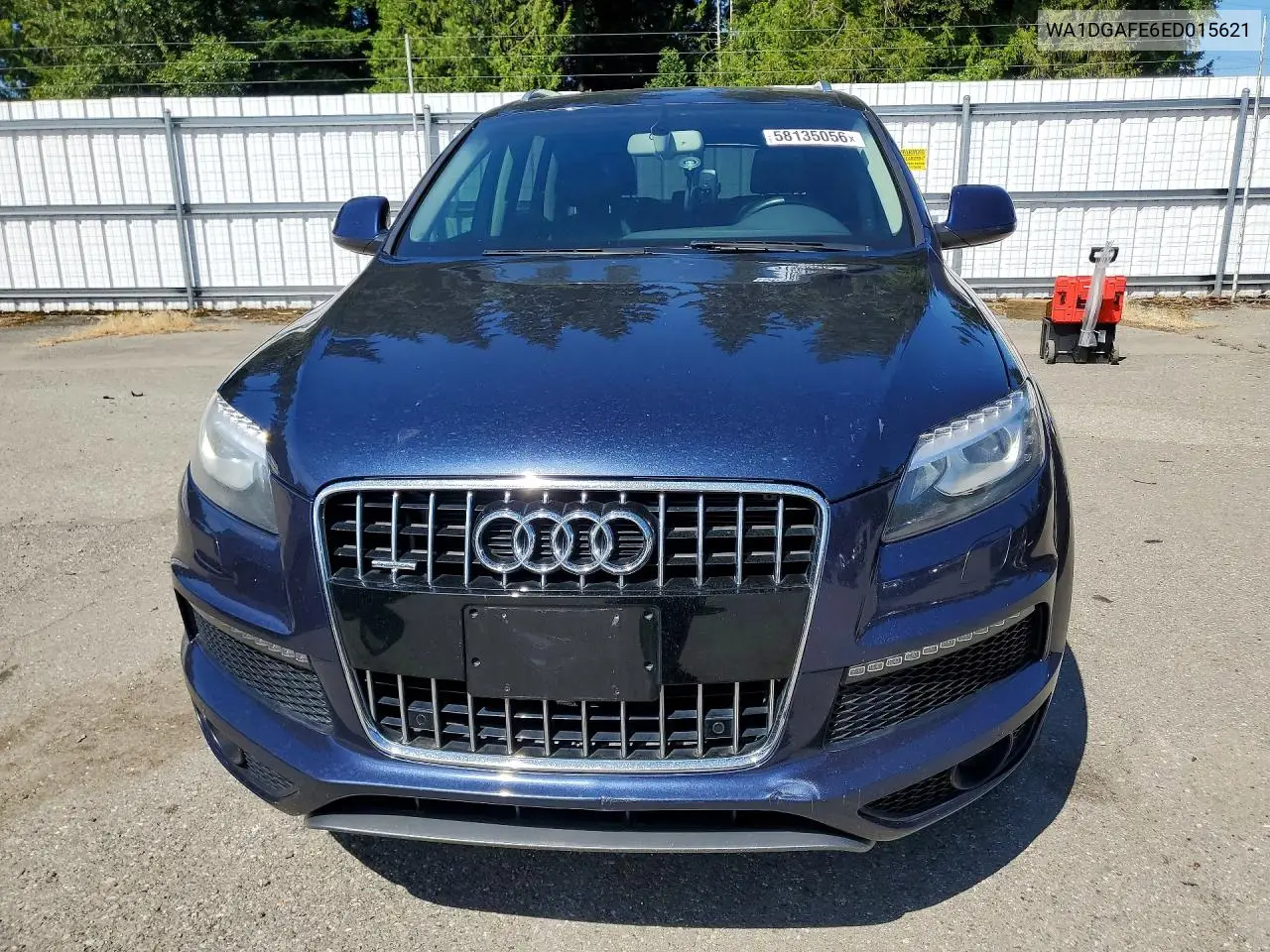 2014 Audi Q7 Prestige VIN: WA1DGAFE6ED015621 Lot: 58135056