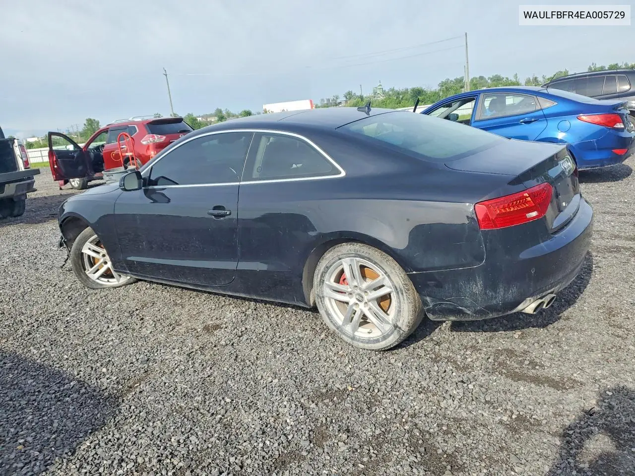 2014 Audi A5 S-Line Quattro VIN: WAULFBFR4EA005729 Lot: 58257756