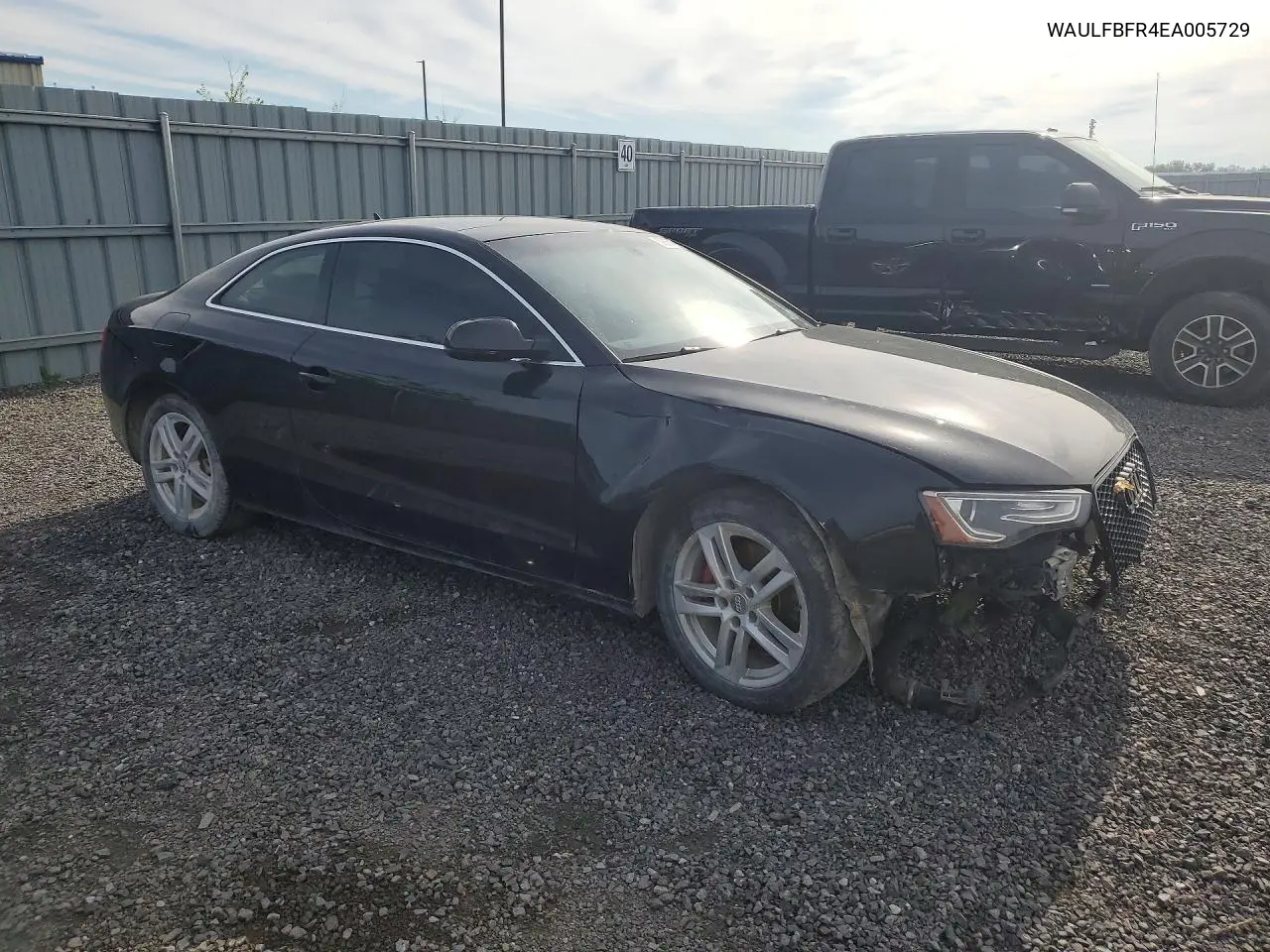 2014 Audi A5 S-Line Quattro VIN: WAULFBFR4EA005729 Lot: 58257756