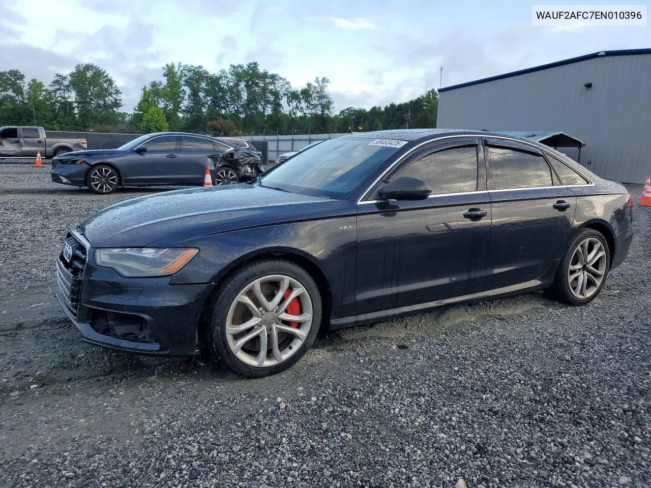 2014 Audi S6 VIN: WAUF2AFC7EN010396 Lot: 58463426