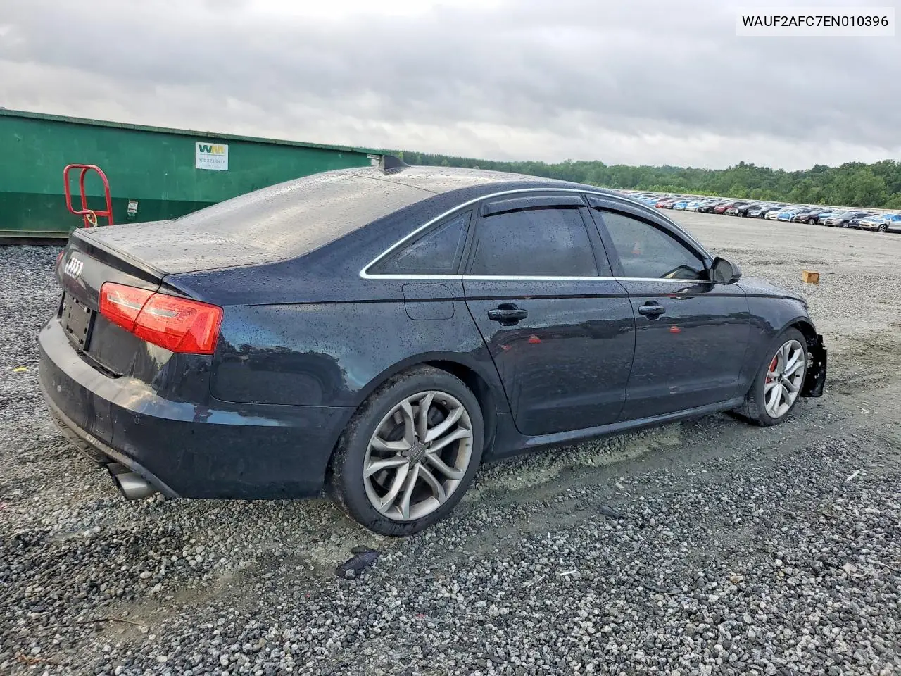 2014 Audi S6 VIN: WAUF2AFC7EN010396 Lot: 58463426