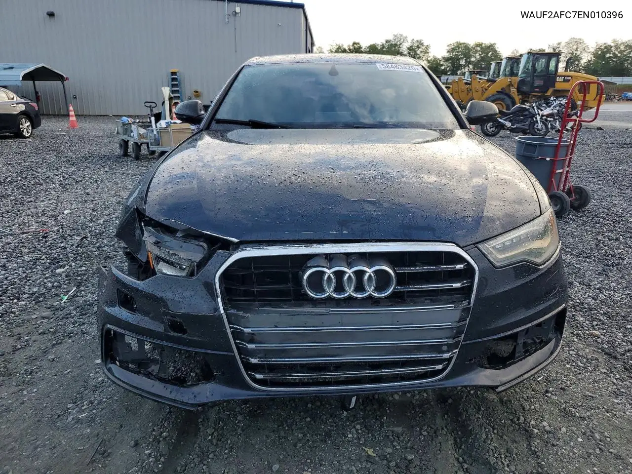 2014 Audi S6 VIN: WAUF2AFC7EN010396 Lot: 58463426