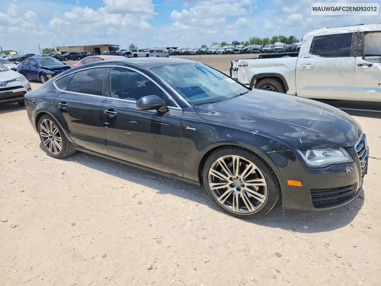 2014 Audi A7 Premium Plus VIN: WAUWGAFC2EN093012 Lot: 59601686