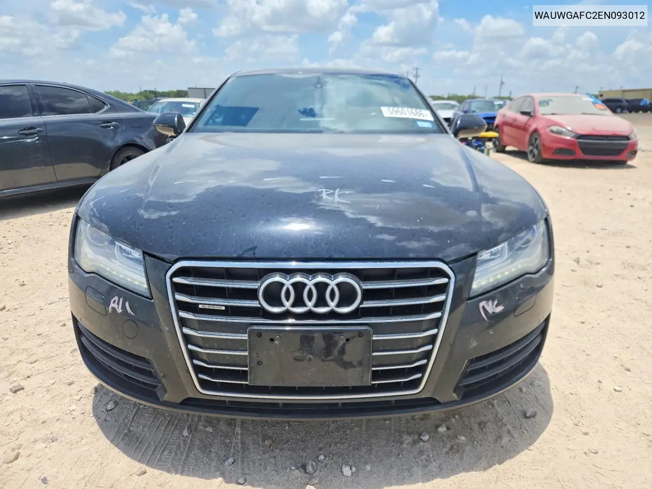 2014 Audi A7 Premium Plus VIN: WAUWGAFC2EN093012 Lot: 59601686